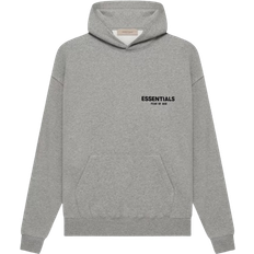 Grey - Women Jumpers Fear of God Essentials Hoodie - Dark Oatmeal