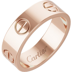 Rose Gold Rings Cartier Love Ring - Rose Gold