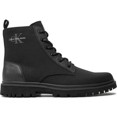 Calvin Klein Men Boots Calvin Klein Canvas - Triple Black