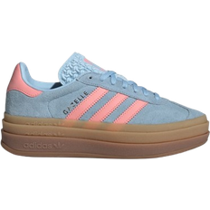 Adidas gazelle junior Adidas Junior Gazelle Bold - Clear Sky/Semi Pink Spark/Silver Metallic