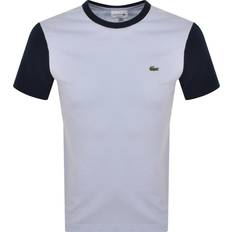 Lacoste Regular Fit Colourblock T-shirt - Light Blue/Navy Blue