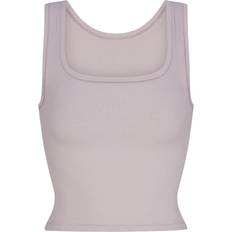 SKIMS Cotton Rib Tank Top - Oyster