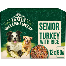 James Wellbeloved Senior Turkey & Rice 12x90g