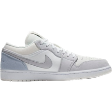 Men - Nike Air Jordan 1 Trainers Nike Air Jordan 1 Low M - White/Football Grey/Summit White/Sky Grey