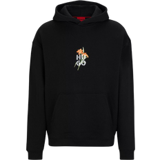 Hugo Boss Diblossomy Oversized Hoodie - Black