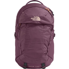 The North Face Recon Luxe Backpack - Midnight Mauve/Burnt Coral Metallic