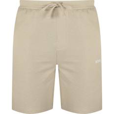 Beige Shorts HUGO BOSS Waffle Shorts - Beige