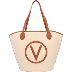 Valentino Bags Covent Naturale Woven Shopper Bag - Cuoio