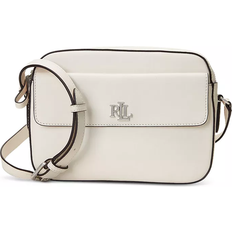 Ralph Lauren Leather Medium Marcy Camera Bag - White