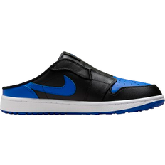 Men - Nike Air Jordan 1 Golf Shoes Nike Air Jordan Mule Golf - Black/White/Royal