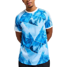 Adidas Originals Palm All Over Print T-shirt - Blue