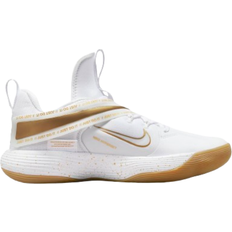 Nike Volleyball Shoes Nike React HyperSet LE M - White/Summit White/Gum Light Brown/Metallic Gold