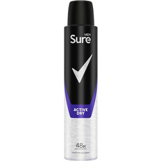 Sure Men 48hr Active Dry Antiperspirant Deo Spray 200ml