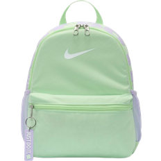 Nike Brasilia JDI Kids' Mini Backpack 11L - Vapor Green/Lilac Bloom/White