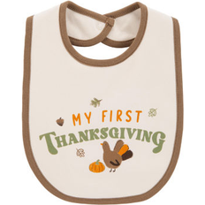 Carter's Carter's Unisex Bib, One Size, White One Size