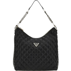 Guess Giully Quilted Hobo Bag - Black