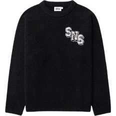 Women - Wool Jumpers SNS Boucle Knit Crewneck - Black