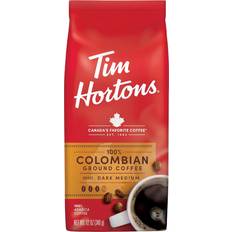 Tim Hortons 100% Colombian Ground Coffee Dark Medium Roast 340g 1pack