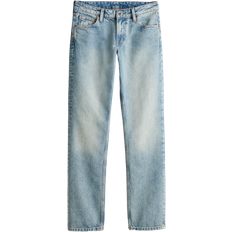 H&M Straight Low Jeans - Denim Blue