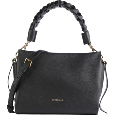 Coccinelle Boheme Small Crossbody Bag - Noir/Cuir