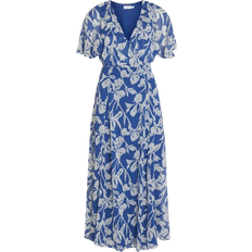 Vila Party Maxi Dress - True Blue