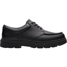 Clarks Youth Lorcam Edge - Black Leather