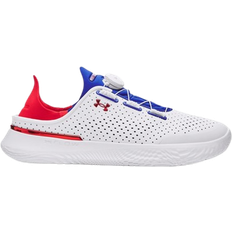 Quick Lacing System Gym & Training Shoes Under Armour SlipSpeed - White/Royal/Red