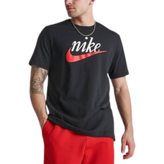 Nike Men's Sportswear Futura Logo Script T-shirt - Black