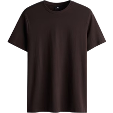 H&M Regular Fit T-shirt - Dark Brown