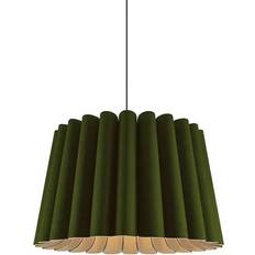 Bruck Lighting Renata Acoustic Green Pendant Lamp 80cm