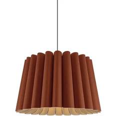 Bruck Lighting Renata Acoustic Terracotta Pendant Lamp 80cm