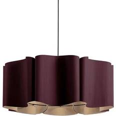 Bruck Lighting Paulina Acoustic Violet Pendant Lamp 80cm