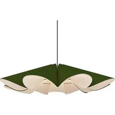 Bruck Lighting Delfina Acoustic Green Pendant Lamp 100.1cm