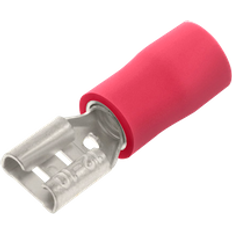 Unicrimp UniCrimp Red Female Push On Terminal 6.3mm Pack of 100 QRPO63F