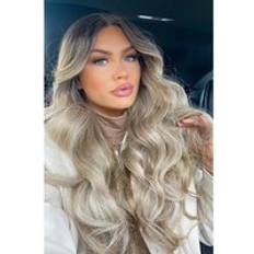 Blonde Wigs Lullabellz Sophia Rooted Blonde Balayage Angel Wave Lace Front