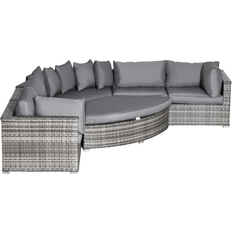 OutSunny 860-132 Outdoor Lounge Set, Table incl. 5 Sofas