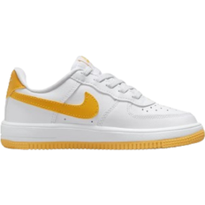 Nike Force 1 Low EasyOn PSV - White/White/University Gold