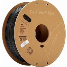 PLA Filaments Polymaker PolyTerra PLA Charcoal Black 1.75mm 1 Kg