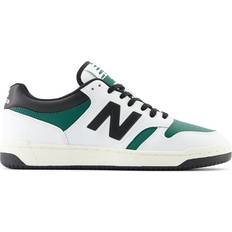 New Balance 480 - White/Marsh Green/Black