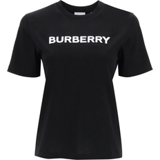 Burberry L T-shirts Burberry Margot Logo T-shirt - Black