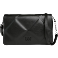 Calvin Klein Quilted Shoulder Bag - CK Black