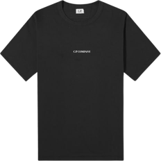 C.P. Company Central Logo T-shirt - Black