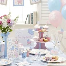 Neviti Baby shower tiny feet party tableware