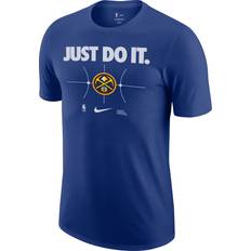 NBA T-shirts Nike Men's Navy Denver Nuggets Just Do It T-shirt Navy