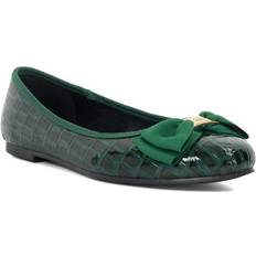 Platform - Women Ballerinas Dune London 'Hopping' Ballet Pumps Green