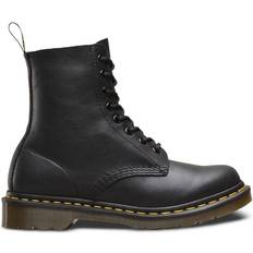 43 Lace Boots Dr. Martens 1460 Soft Leather Lace Up Boots - Black