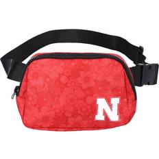 Zoozatz Nebraska Huskers Floral Print Fanny Pack