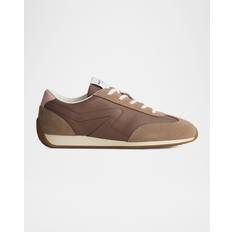 Rag & Bone Taupe Slim Suede Retro Runner Sneakers mushroom IT