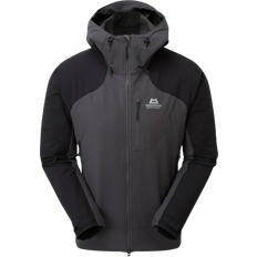 Skiing Jackets Mountain Equipment Frontier Hooded Jacket - Anvil Grey/Black