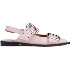 Pink - Women Ballerinas Ganni Feminine - Chalk Pink